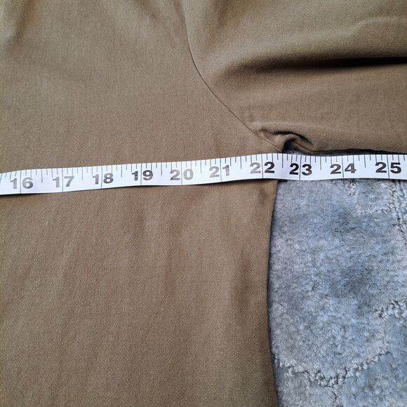 MISSLOOK CARDIGAN BLAZER JACKET WOMENS SIZE XL OPEN FRONT ARMY GREEN BUSINESS - Picture 8 of 10